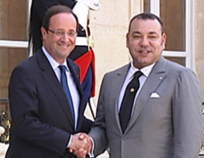 rencontre mohammed vi hollande