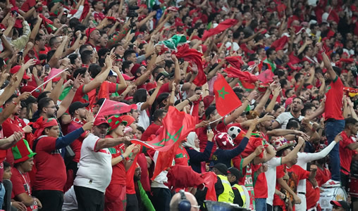 Drapeau Maroc Supporter d'Equipe Patriotisme